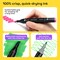 120 Dual-Tip Alcohol Markers - Alcohol-Based Pens Set, Chisel + Fine Tip, Quick Dry, Carrying Case Included